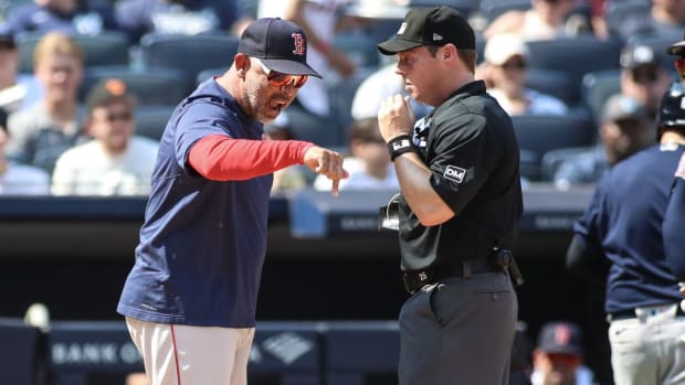 Boston Red Sox manager Alex Cora
